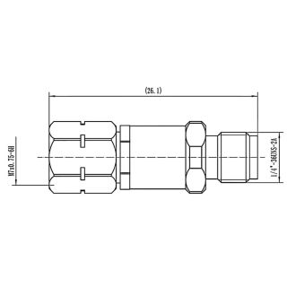 06-010203-0013 HS-2.4mmM To SMAF Adapter (26.5G)_Web2